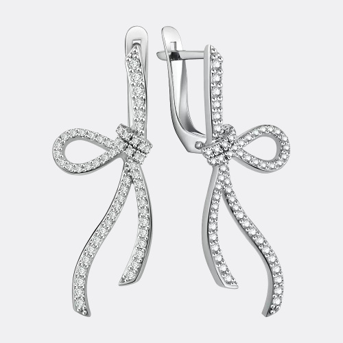 картинка Серьги из серебра 925 пробы от ювелирной компании Арт