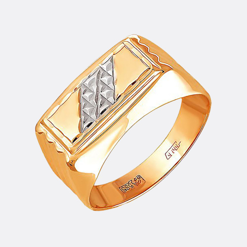 картинка Кольцо Ювелирный завод RUSGOLDART из золота 585 пробы от ювелирной компании Арт
