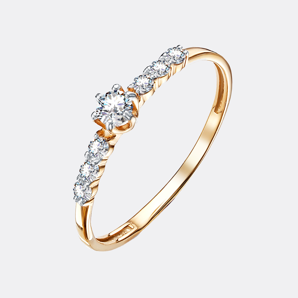 картинка Кольцо Ювелирный завод RUSGOLDART из золота 585 пробы от ювелирной компании Арт