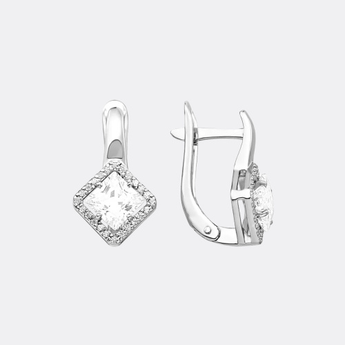 картинка Серьги из серебра 925 пробы от ювелирной компании Арт