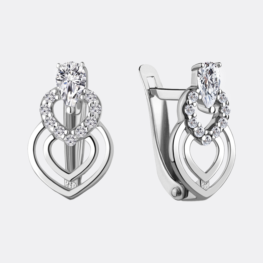 картинка Серьги из серебра 925 пробы от ювелирной компании Арт