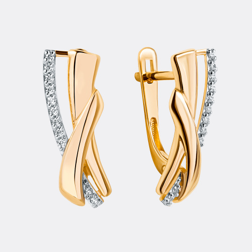 картинка Серьги из золота 585 пробы от ювелирной компании Арт