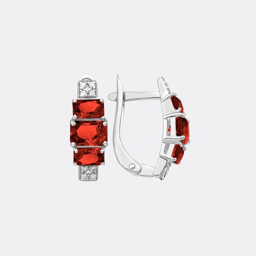 картинка Серьги из серебра 925 пробы от ювелирной компании Арт