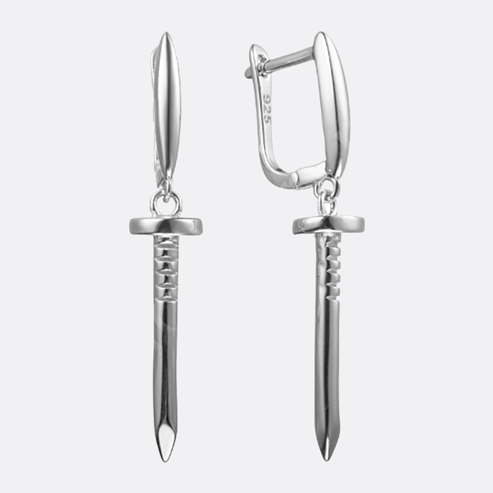 картинка Серьги из серебра 925 пробы от ювелирной компании Арт